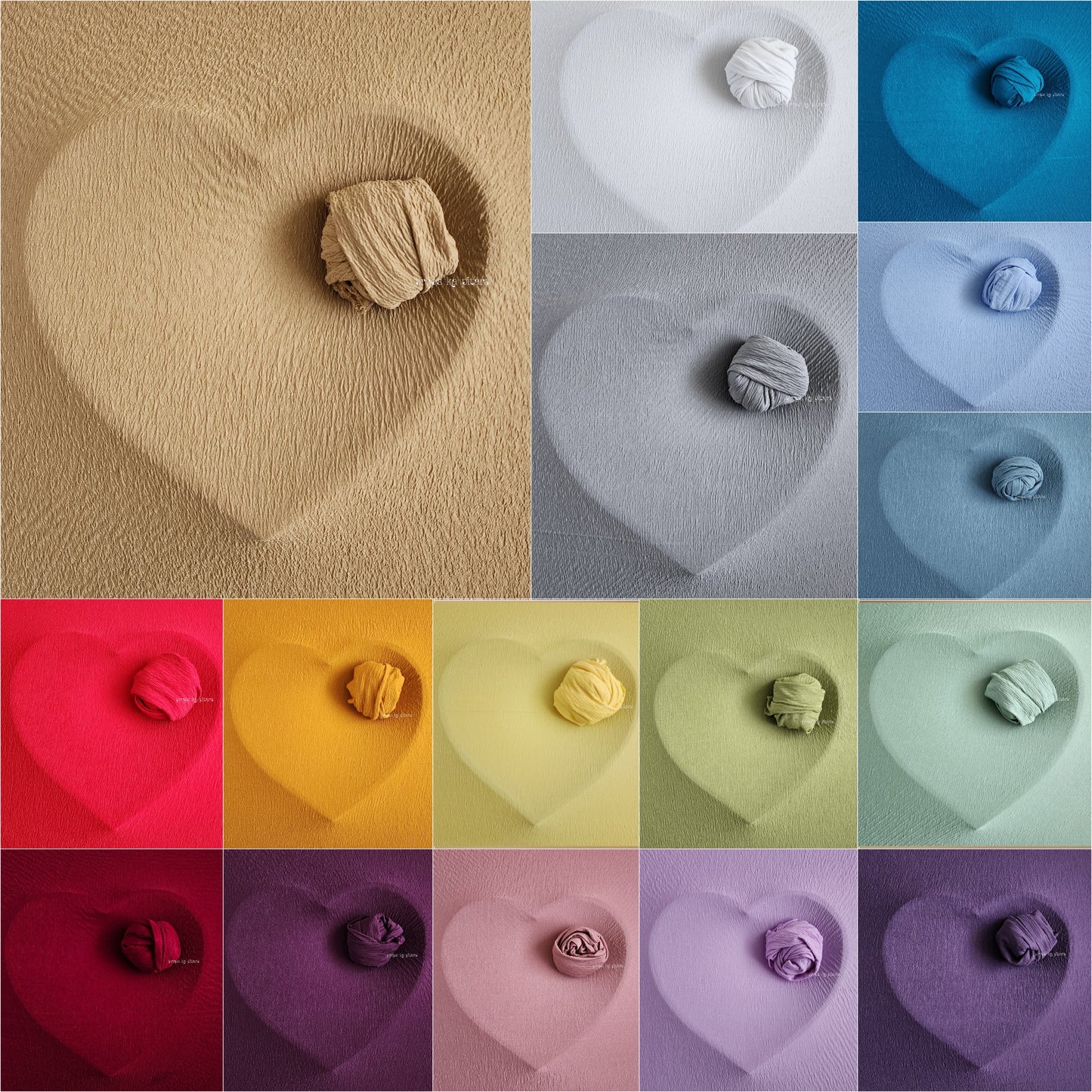 Textured wrap and beanbag set