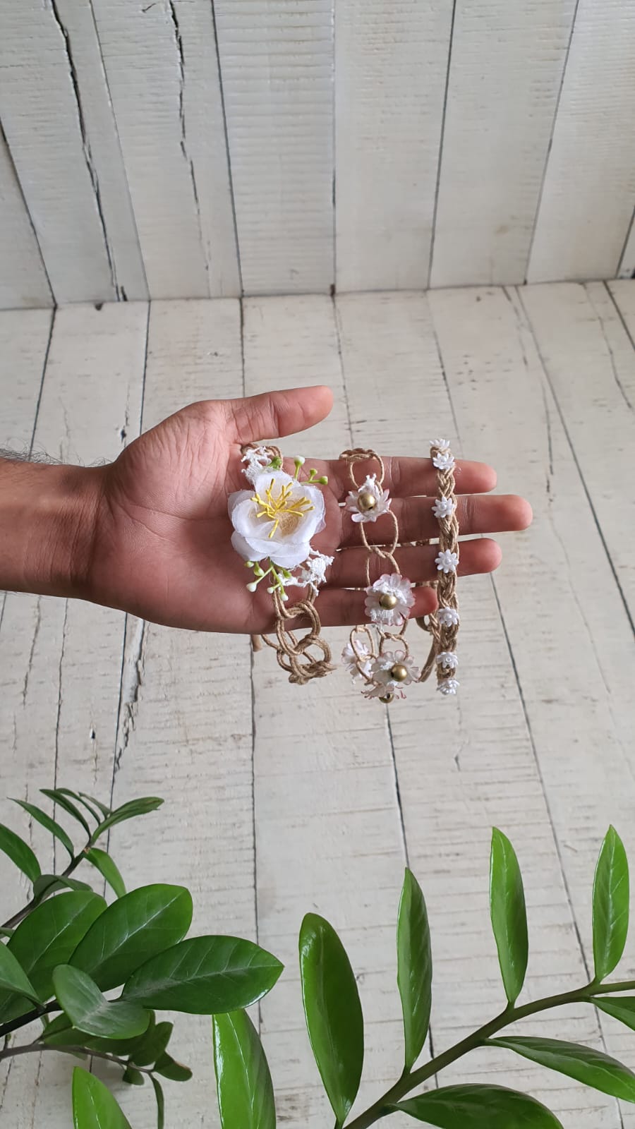 Natural Jute Headband (Set of 3)