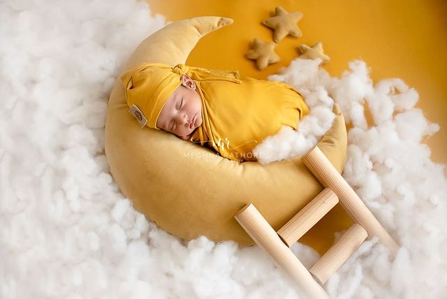 Mustard Moon Prop with stars