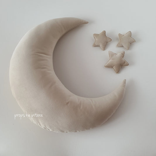Latte Moon Prop with stars