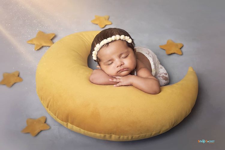 Mustard Moon Prop with stars