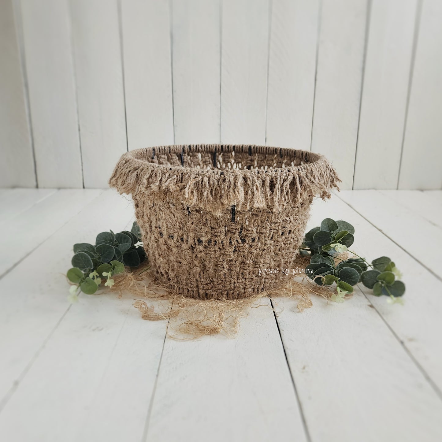 Woven Jute Basket