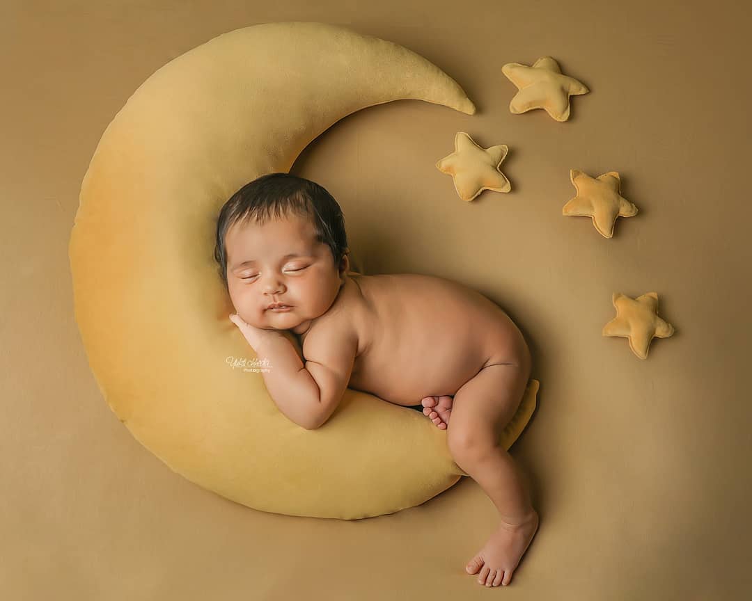 Mustard Moon Prop with stars