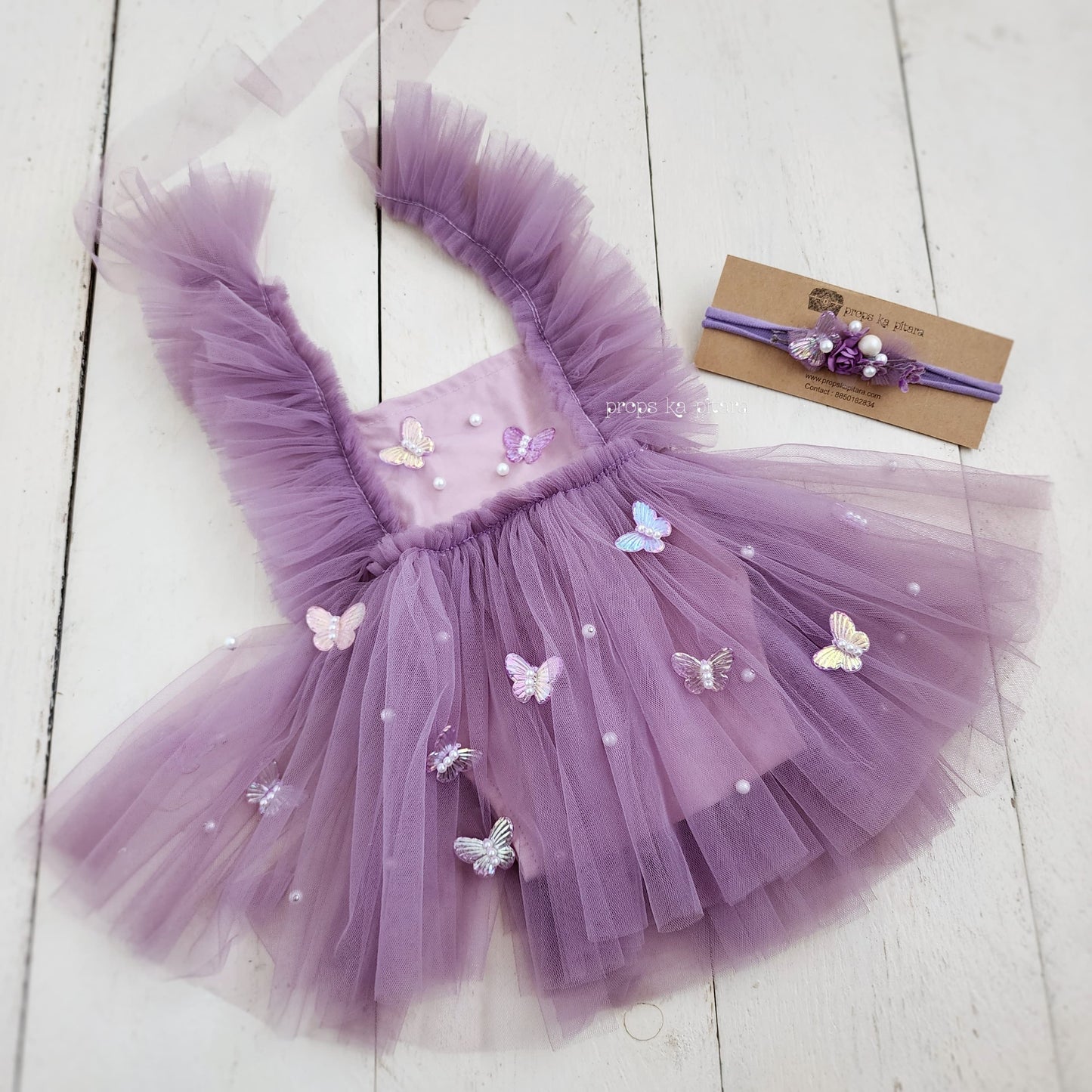 Butterfly Dress With Headband