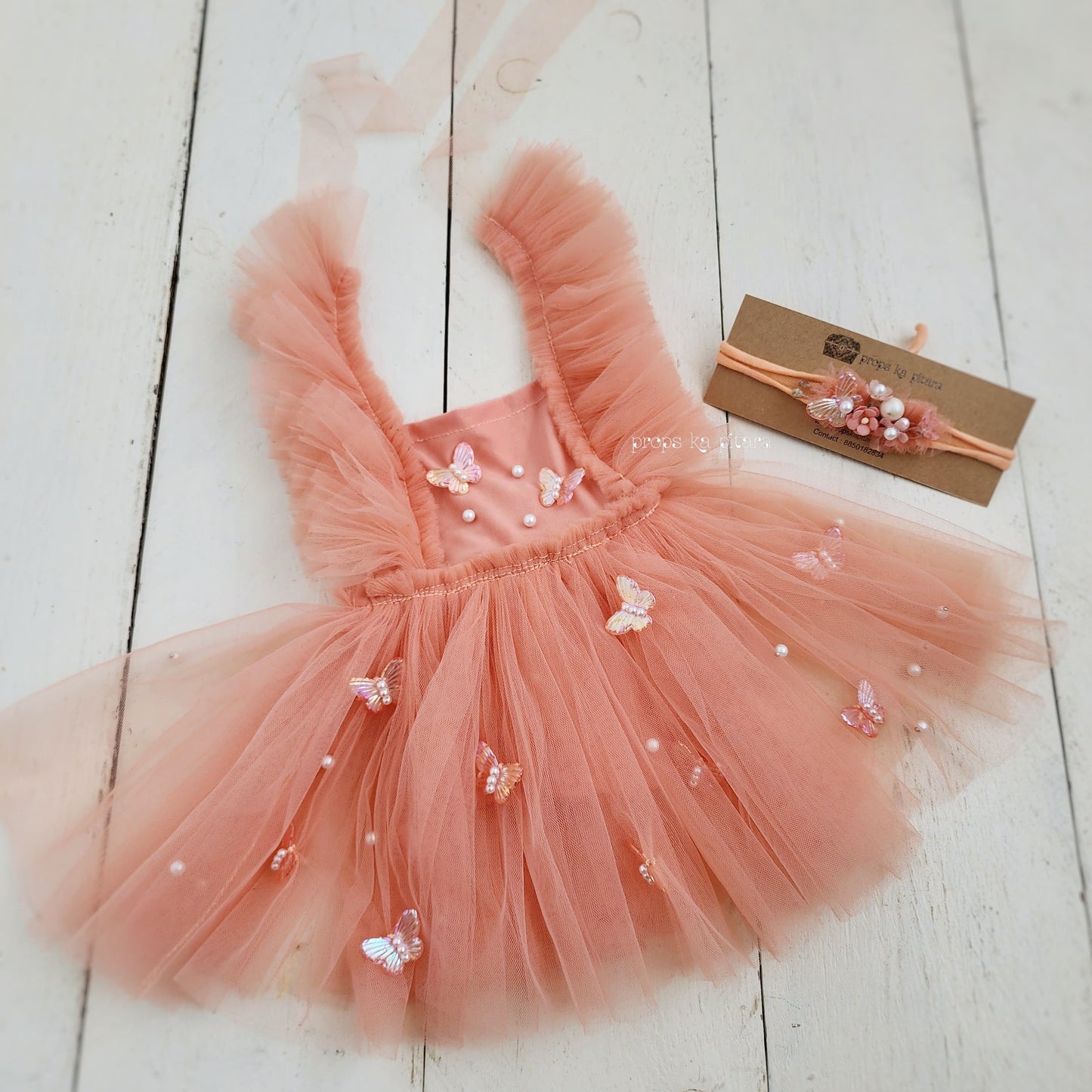 Butterfly Dress With Headband