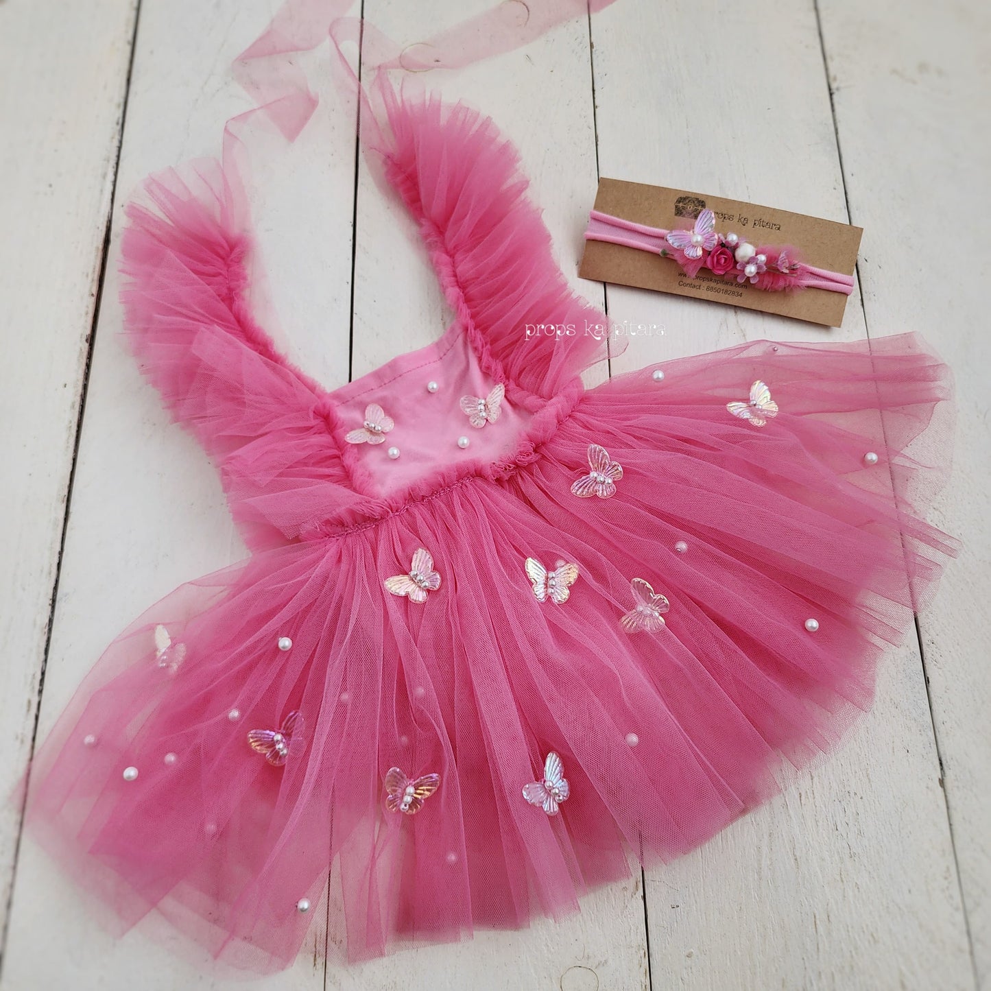 Butterfly Dress With Headband