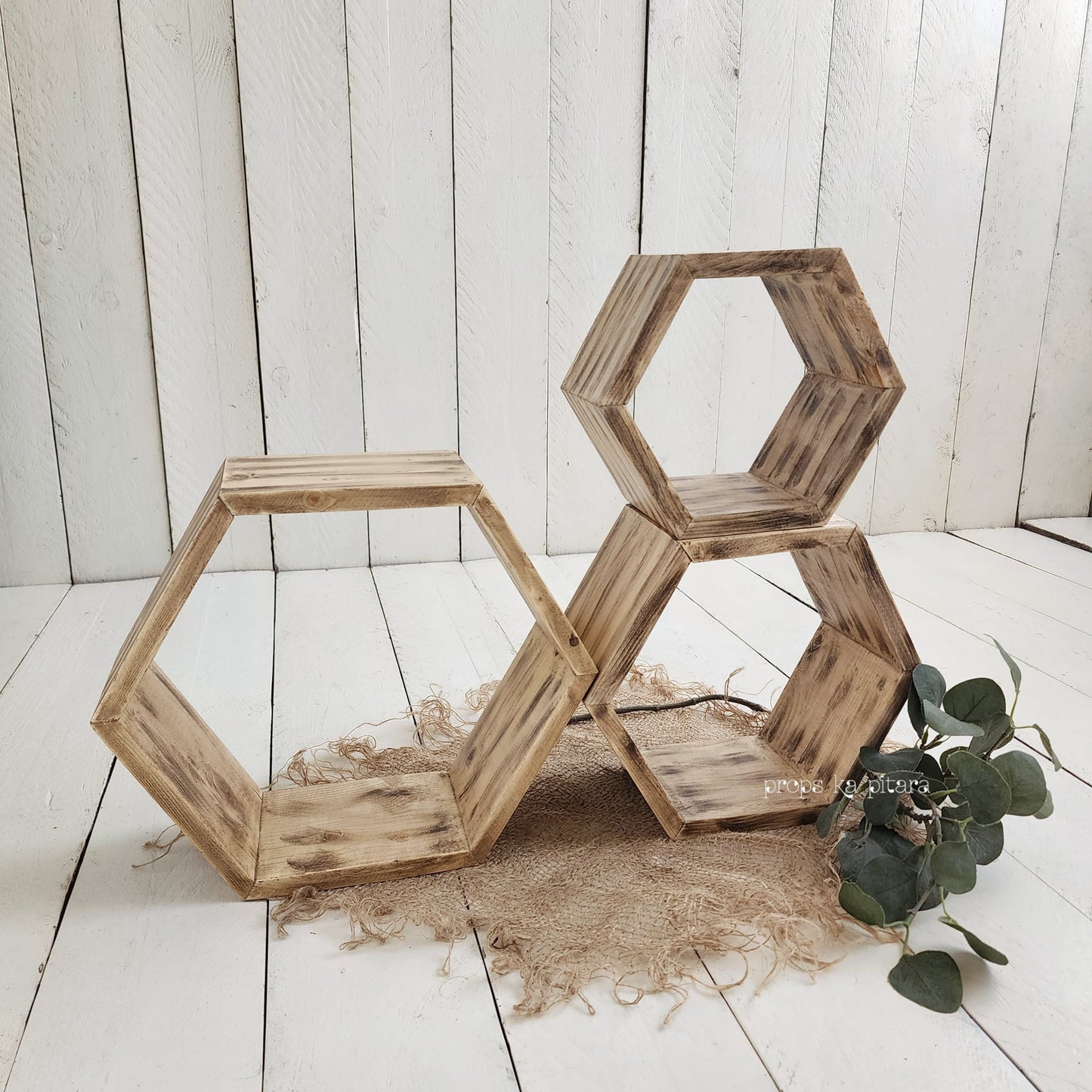 Hexagon Set of Three
