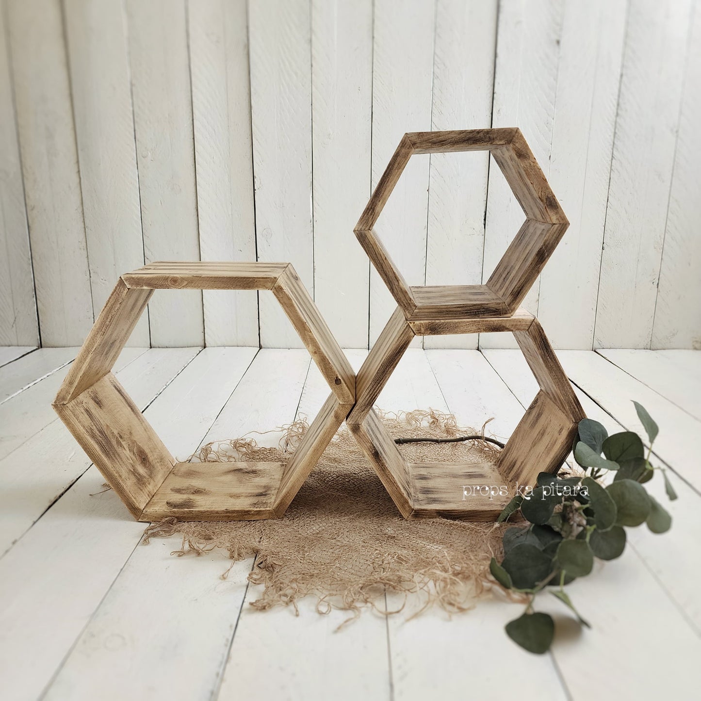 Hexagon Set of Three