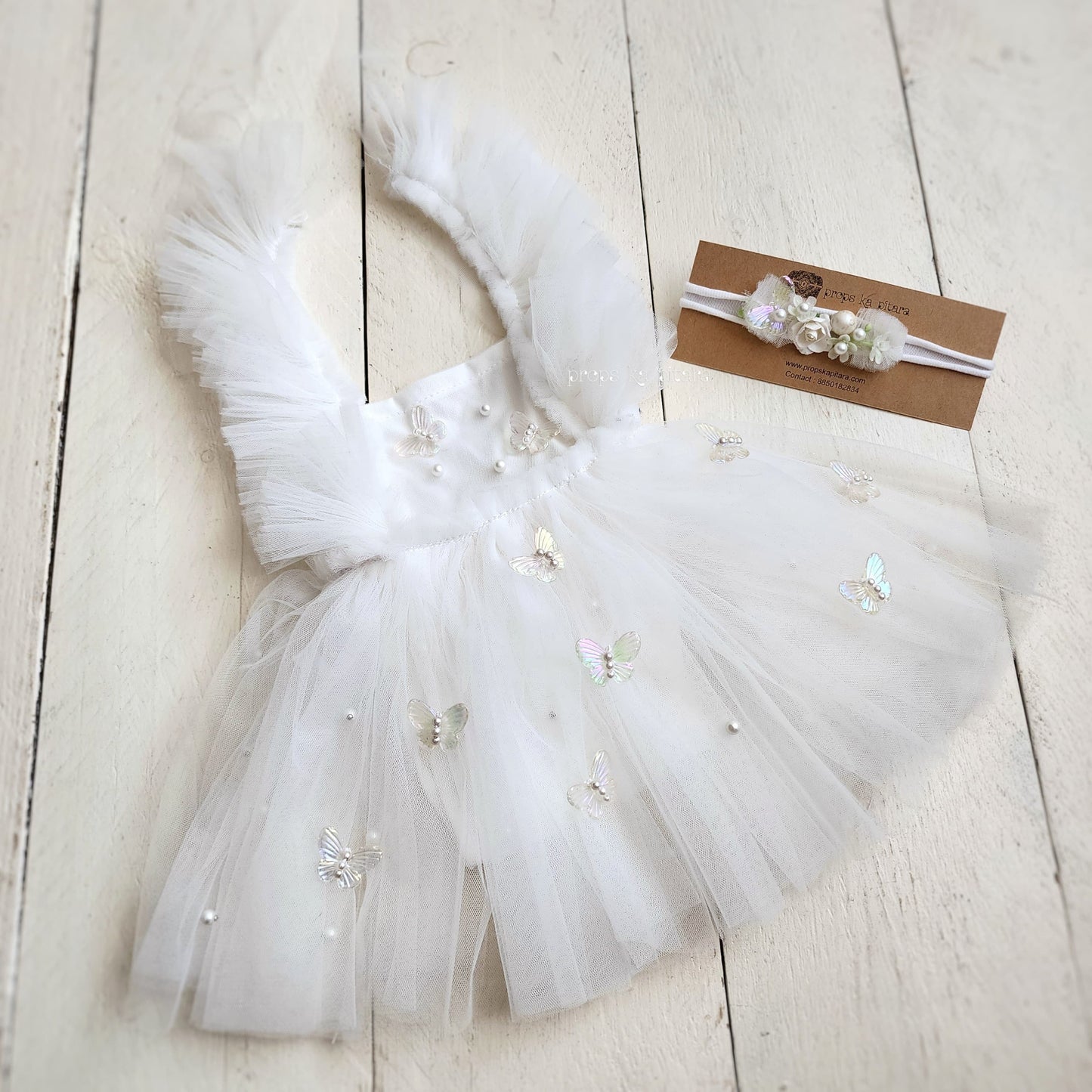 Butterfly Dress With Headband