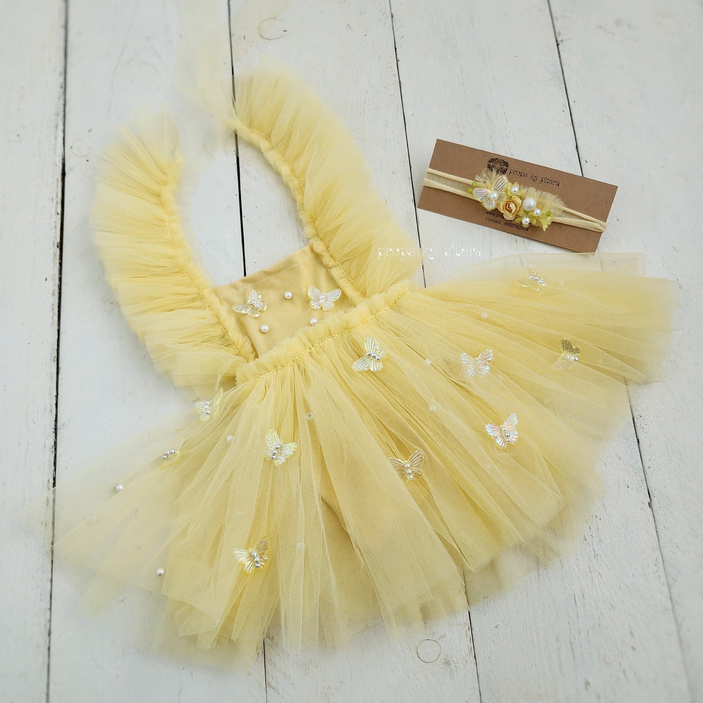 Butterfly Dress With Headband