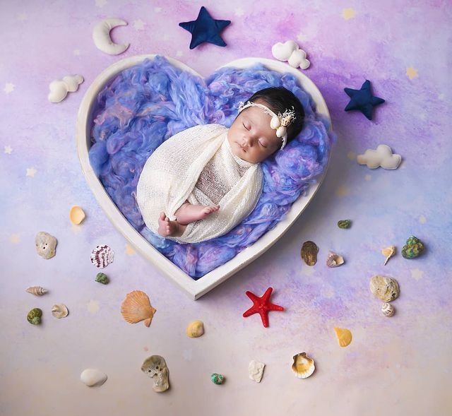 Mini Moon And Clouds