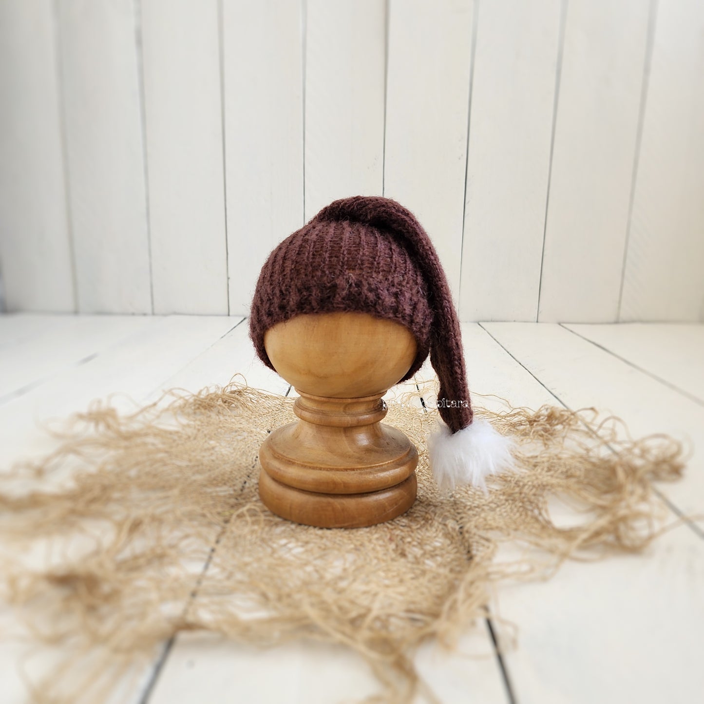 MOHAIR SLEEPER HAT