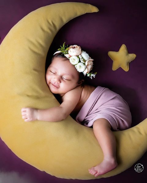 Mustard Moon Prop with stars