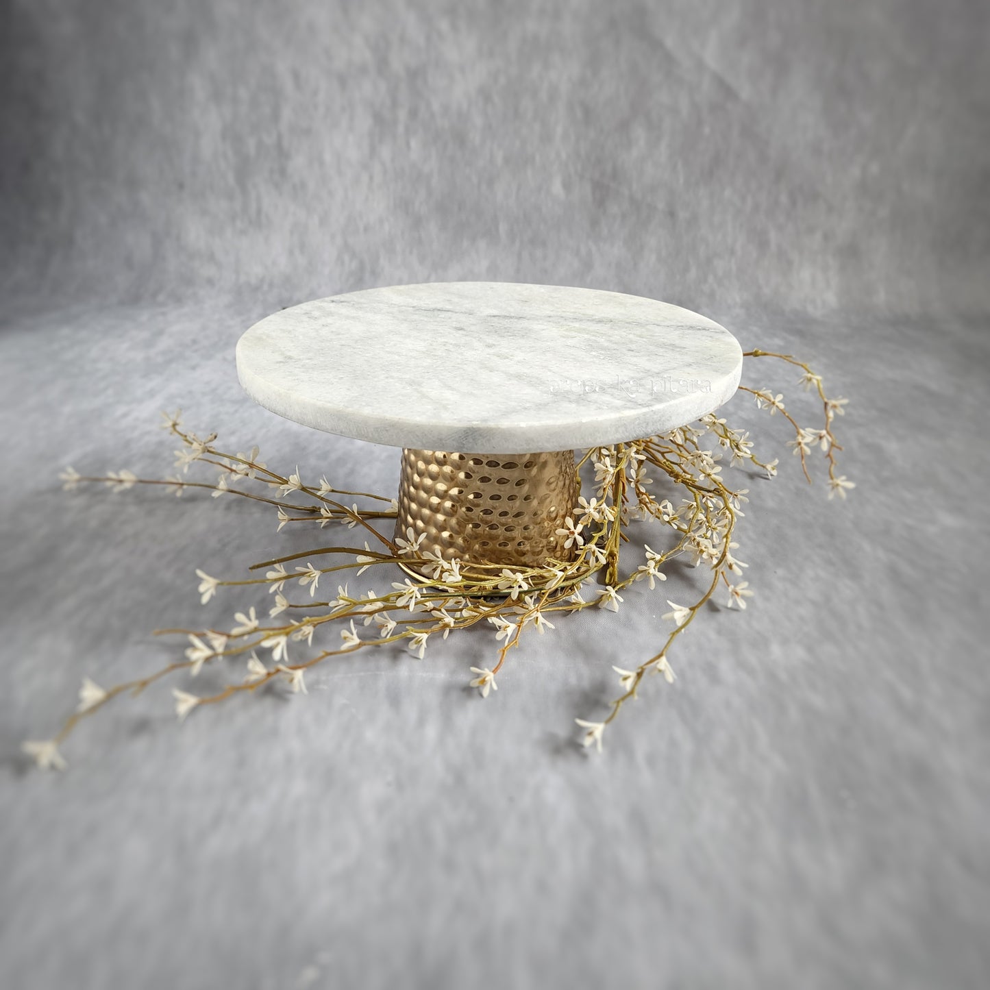 Marble Top Cake Stand