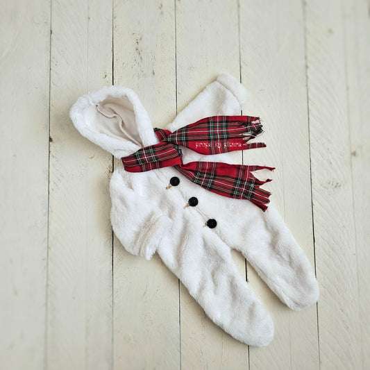 Snowman Suit With Scarf