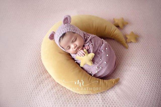 Mustard Moon Prop with stars