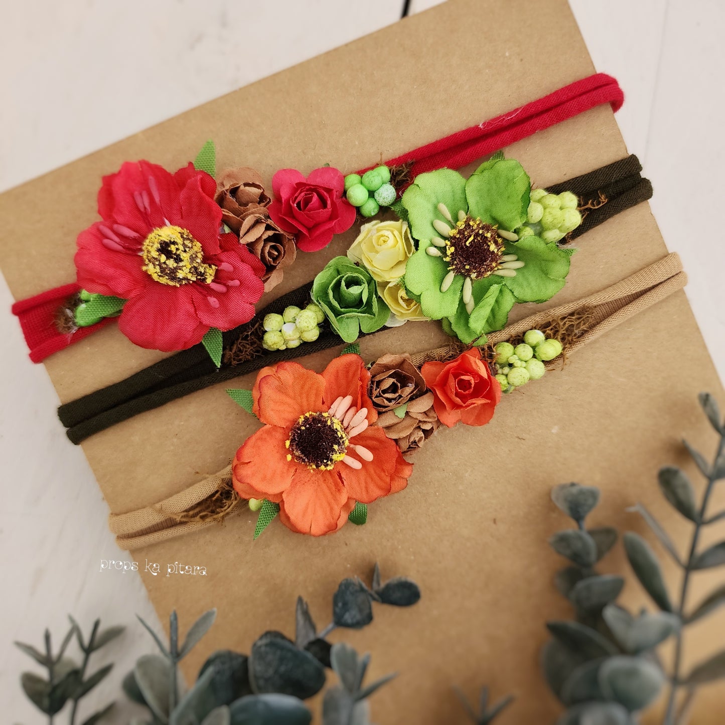 Summer Bloom Headband ( SET OF 3)