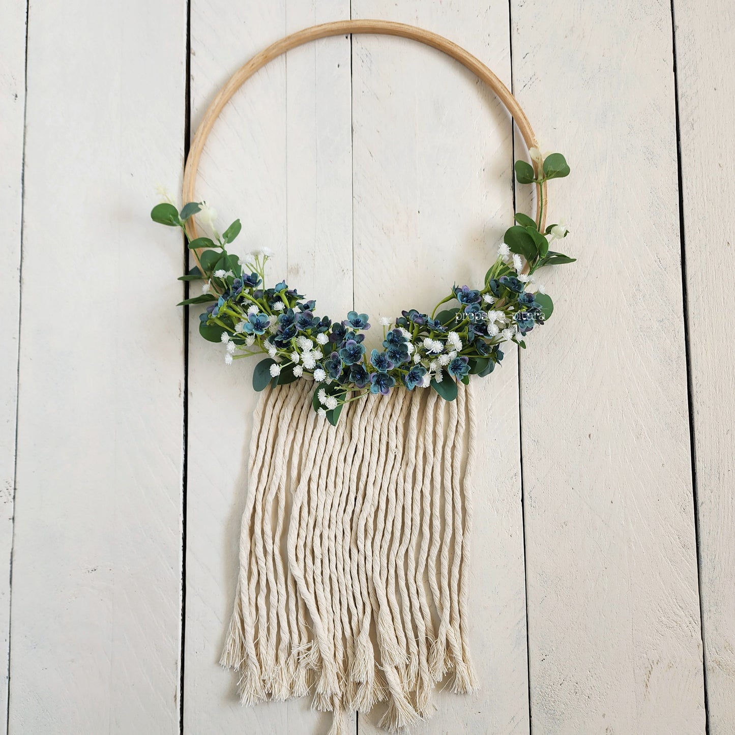 Boho Floral hoops- Set of 4