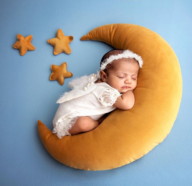 Mustard Moon Prop with stars