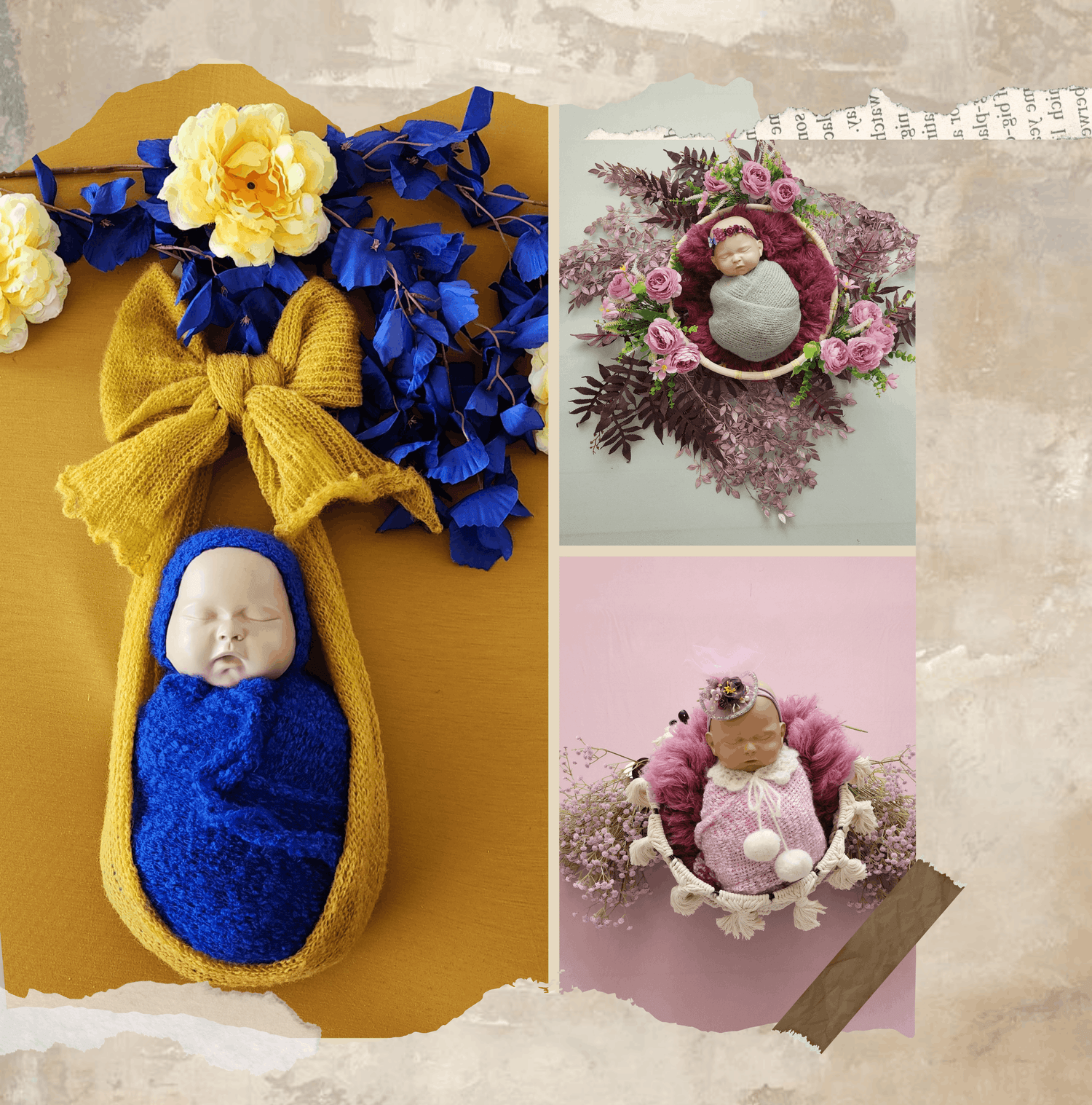 Wrap & Beanbag fabrics
