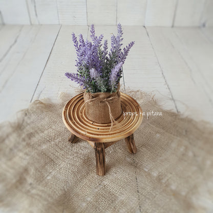 Wicker Side Table