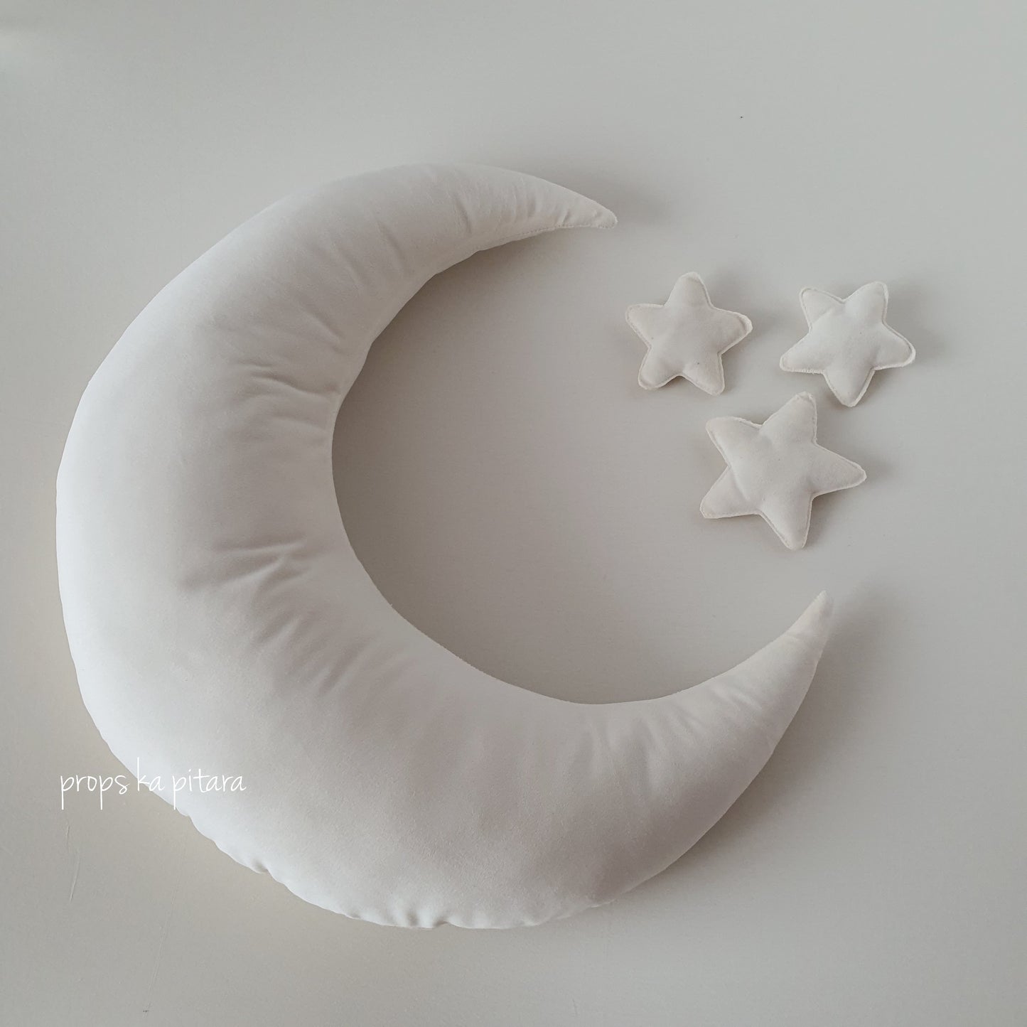 Ivory Moon Prop with stars