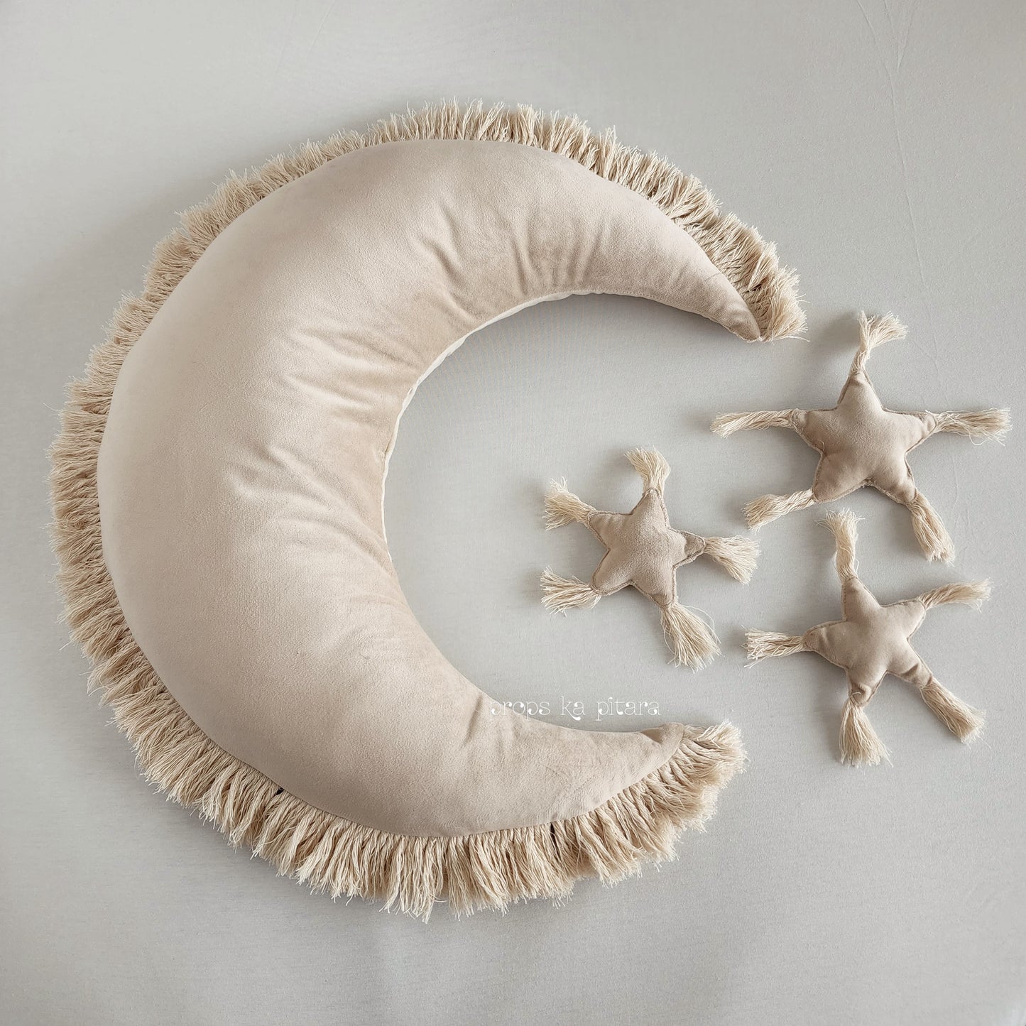 Boho Moon Prop With Stars