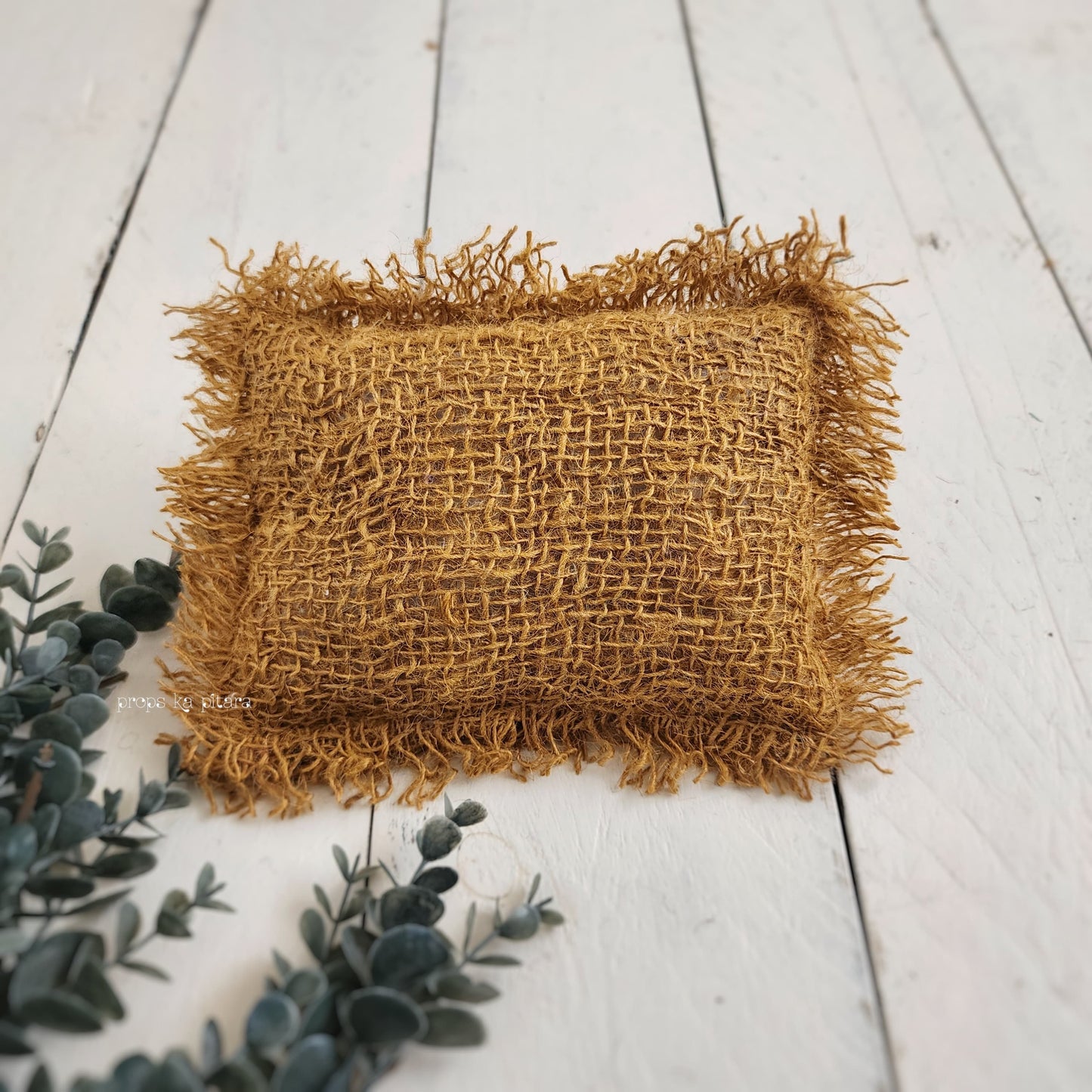 Burlap Pillow