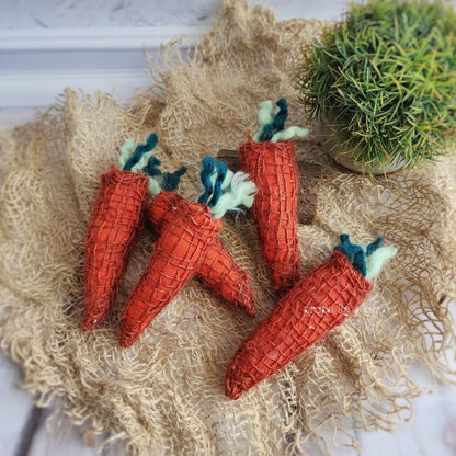 Vintage Carrot Set Of Five