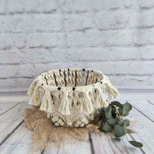 Woven Boho Basket