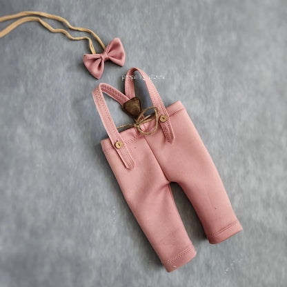 Dungaree With Bow Tie