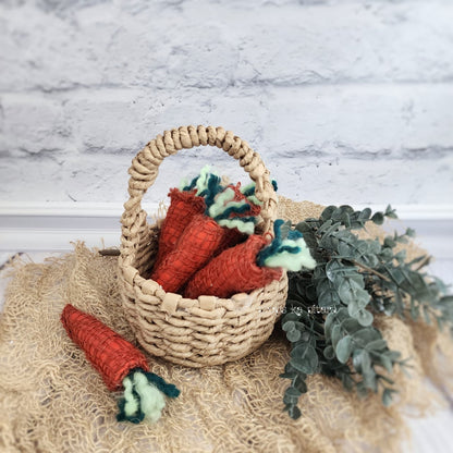 Vintage Carrot Set Of Five