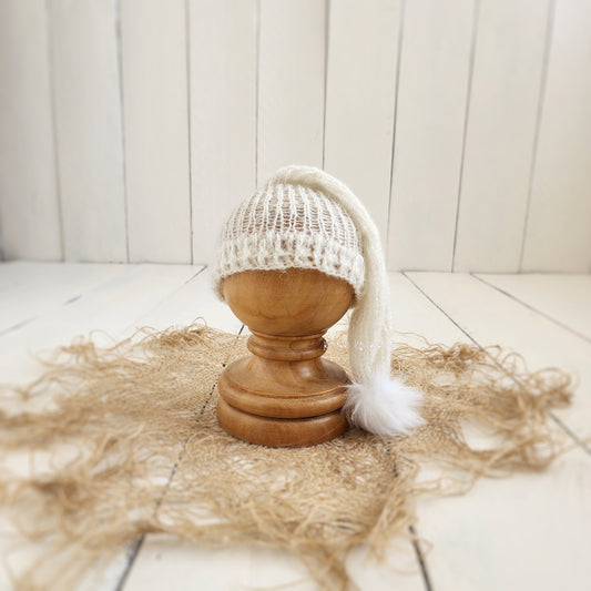 MOHAIR SLEEPER HAT