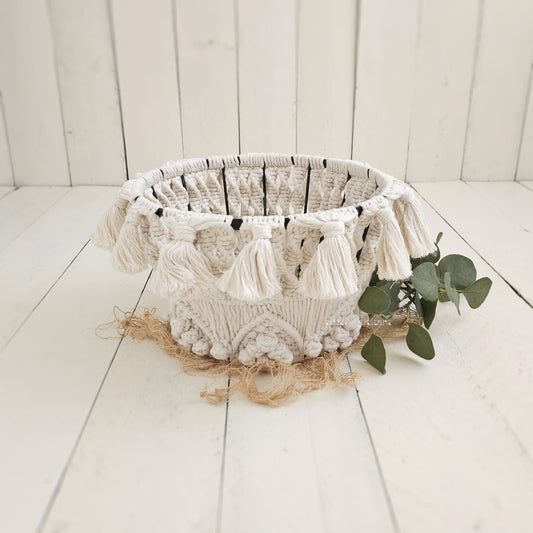 Woven Boho Basket