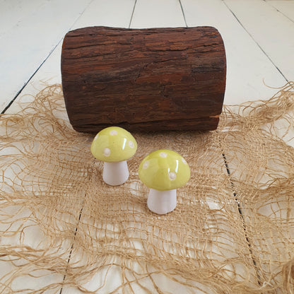 Mini Mushrooms Set Of Two